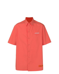 orange Kurzarmhemd von Heron Preston