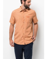 orange Kurzarmhemd von Jack Wolfskin
