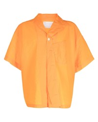 orange Kurzarmhemd von Kolor