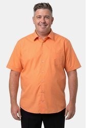 orange Kurzarmhemd von Men Plus