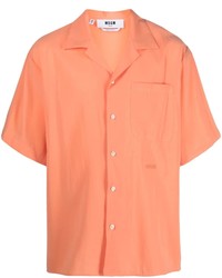 orange Kurzarmhemd von MSGM