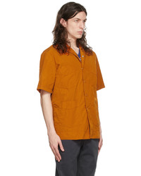orange Kurzarmhemd von Aspesi