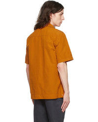 orange Kurzarmhemd von Aspesi