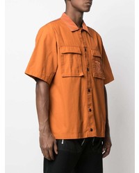 orange Kurzarmhemd von Diesel