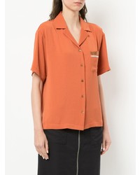 orange Kurzarmhemd von Loveless