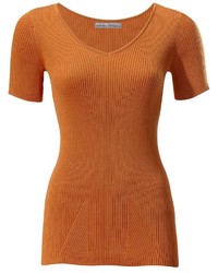 orange Kurzarmpullover von ASHLEY BROOKE by Heine