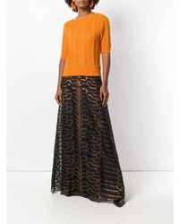 orange Kurzarmpullover von Temperley London