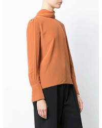 orange Langarmbluse von Chloé