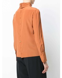 orange Langarmbluse von Chloé