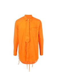 orange Langarmhemd von Bed J.W. Ford