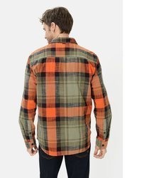 orange Langarmhemd von camel active