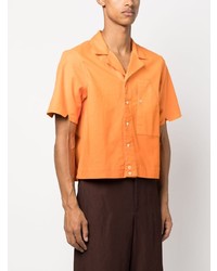 orange Langarmhemd von Winnie NY
