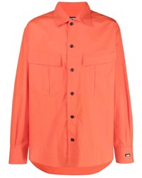 orange Langarmhemd von Dolce & Gabbana