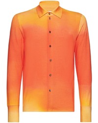 orange Langarmhemd von Ferragamo