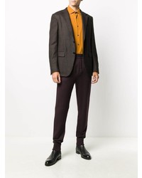 orange Langarmhemd von Ermenegildo Zegna