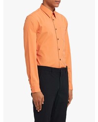 orange Langarmhemd von Prada