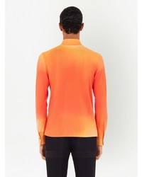 orange Langarmhemd von Ferragamo