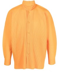 orange Langarmhemd von Homme Plissé Issey Miyake