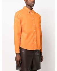 orange Langarmhemd von Marni