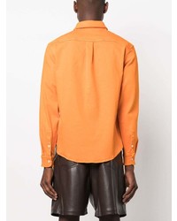 orange Langarmhemd von Marni