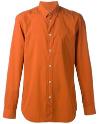 orange Langarmhemd von Maison Margiela