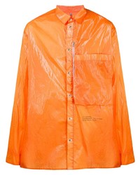 orange Langarmhemd von Oamc