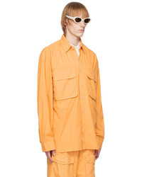 orange Langarmhemd von Dries Van Noten