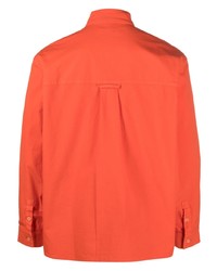 orange Langarmhemd von Henrik Vibskov