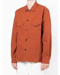 orange Langarmhemd von Paul Smith