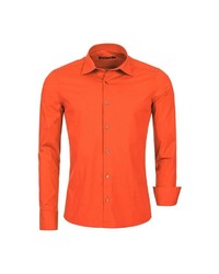 orange Langarmhemd von Redbridge