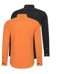 orange Langarmhemd von RUSTY NEAL