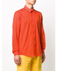 orange Langarmhemd von Vilebrequin
