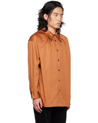 orange Langarmhemd von DRAE