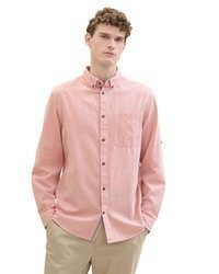 orange Langarmhemd von Tom Tailor