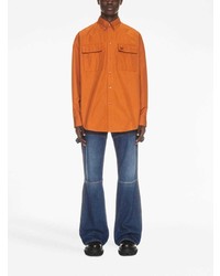 orange Langarmhemd von Off-White