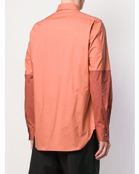 orange Langarmhemd von Ann Demeulemeester