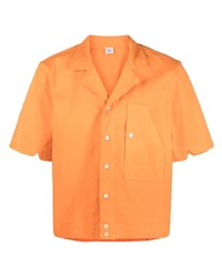 orange Langarmhemd von Winnie NY