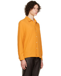 orange Langarmhemd von Séfr