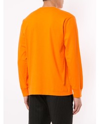 orange Langarmshirt von Supreme