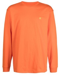 orange Langarmshirt von Carhartt WIP