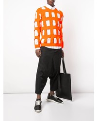 orange Langarmshirt von Comme Des Garcons Homme Plus