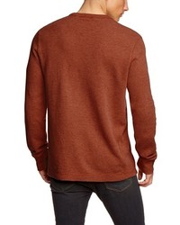 orange Langarmshirt von Eddie Bauer