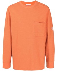 orange Langarmshirt von Helmut Lang