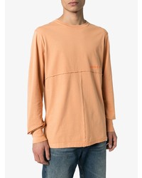 orange Langarmshirt von Eckhaus Latta