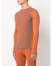 orange Langarmshirt von Y-3