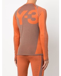 orange Langarmshirt von Y-3