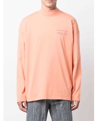 orange Langarmshirt von Martine Rose