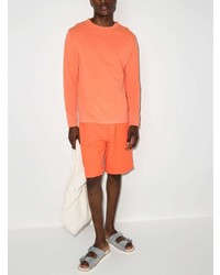orange Langarmshirt von Les Tien