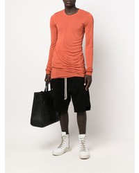 orange Langarmshirt von Rick Owens