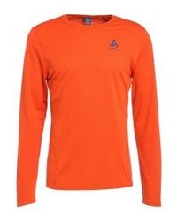 orange Langarmshirt von Odlo